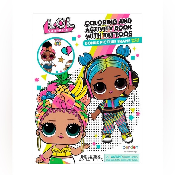 LOL Surprise Coloring Book with Tattoos - Target
Exclusive Edition (4 Books) - Picture 3 of 6